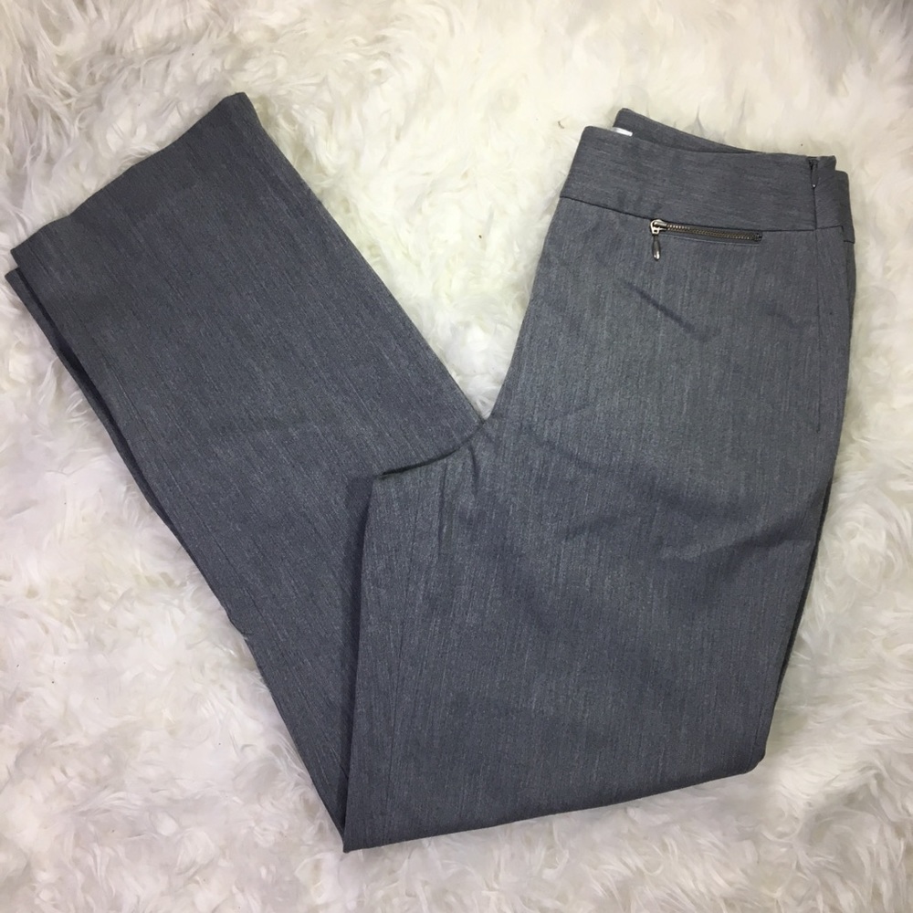 Talbots Stretch Gray No Pockets Women Pants
